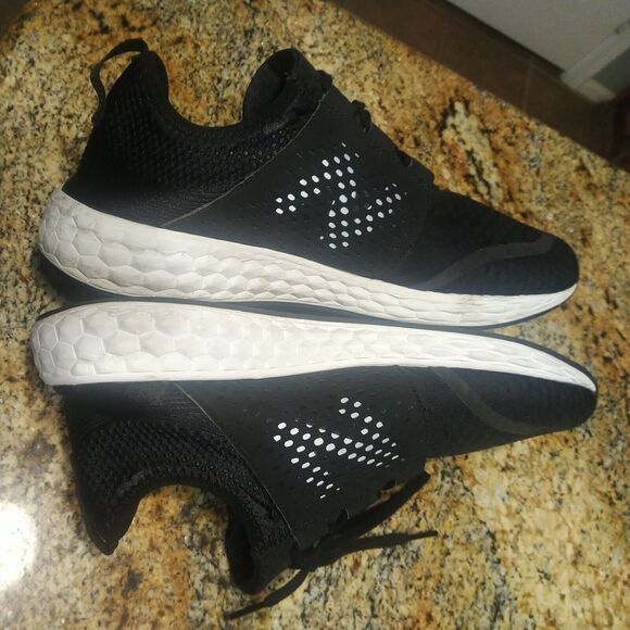 New Balance MCRUZBK Fresh Foam Cruz v2 Running Shoes Sockfit Mens Size 12 - Picture 7 of 12